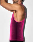 Super Bright Racerback Tank Neon Pink