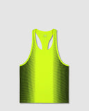Super Bright Racerback Tank Neon Yellow