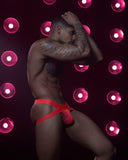 Super Bright Jock Neon Red