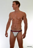 Doreanse Men's Underwear 1218-WHT Metro Thong Color White