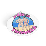 Proud Thonger Vinyl Stickers - Fun, LGBTQ+ Pride Decor, Beach Party Supplies, Gay Culture Accessories, Summer Vibes