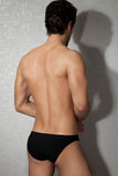 Doreanse Men's Underwear 1281-BLK Hang-loose Bikini Brief Color Black