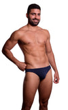 Doreanse Men's Underwear 1281-NVY Hang-loose Bikini Brief Color Navy Blue