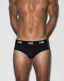 Multipack Premium Stretch 3-Pack Mid Rise Brief Black