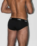 Multipack Premium Stretch 3-Pack Low Rise Brief Black