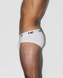 Multipack Premium Stretch 3-Pack Low Rise Brief White
