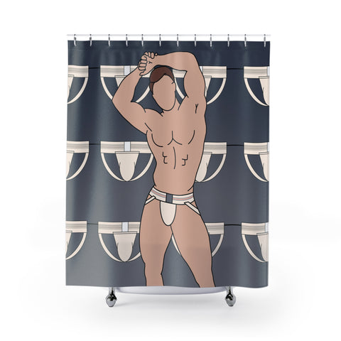 Jock Shower Curtain