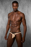 Doreanse Men's Underwear 1332-TAN Loop Thong Color Tan