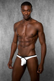 Doreanse Men's Underwear 1332-WHT Loop Thong Color White
