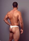 Doreanse Men's Underwear 1392-WHT Euro Thong Color White