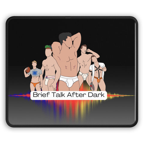 Brief Talk After Dark Mousepad