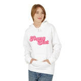 Hoodie — Pink Retro Script "Thicc Slut" Streetwear Pullover
