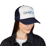 Only Thangs Trucker Cap — Casual Mesh Snapback Hat with Script Logo
