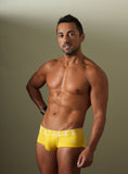 Doreanse Men's Underwear 1779-YLW Pouch Mini Trunk Color Yellow