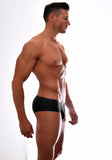 Doreanse Men's Underwear 1781-BLK Naked Mini Trunk Color Black