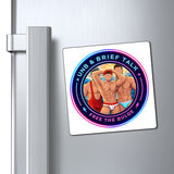Magnet — "Unb & Brief Talk: Free the Bulge" Pride Beach Party Magnet