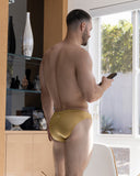 Swim Tanga Solid Champagne Nude