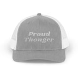 Proud Thonger Snapback Trucker Cap — Beach & Pool Weekend Hat