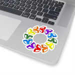Jock Pride Kiss-Cut Stickers