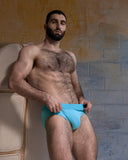 Flex Low Rise Brief Sky Blue