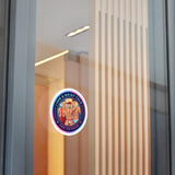 Round Vinyl Sticker — "UNB & Brief Talk: Free the Bulge" Beach Guys Design