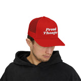 Proud Thonger Snapback Trucker Cap — Beach & Pool Weekend Hat