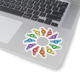 Brief Pride Kiss-Cut Stickers