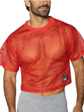 BIKE Athletic BAM134 Short Sleeve Practice Jersey in Color Bright Red