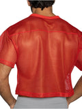 BIKE Athletic BAM134 Short Sleeve Practice Jersey in Color Bright Red