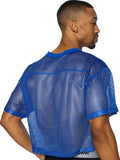 BIKE Athletic Men's activewear BAM134 Short Sleeve Practice Jersey Color Royal