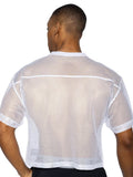 BIKE Athletic Men's activewear BAM134 Short Sleeve Practice Jersey Color Color White