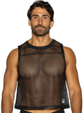 BIKE Athletic Men's activewear BAM135 Sleeveless Mesh Practice Jersey Color Color Black