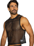 BIKE Athletic Men's activewear BAM135 Sleeveless Mesh Practice Jersey Color Color Black