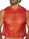 BIKE Athletic BAM135 Sleeveless Practice Jersey Color Color Red