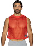 BIKE Athletic BAM135 Sleeveless Practice Jersey Color Color Red