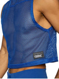 BIKE Athletic Men's activewear BAM135 Sleeveless Practice Jersey in Vibrant Royal Blue Color Royal