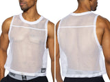 BIKE Athletic BAM135 Sleeveless Practice Jersey - Performance Color White