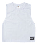 BIKE Athletic Men's activewear BAM135 Sleeveless Practice Jersey - Performance Color White
