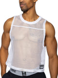 BIKE Athletic Men's activewear BAM135 Sleeveless Practice Jersey - Performance Color White