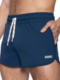 BIKE Athletic Men's activewear BAM200 Track Short Color Color Navy