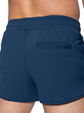 BIKE Athletic Men's activewear BAM200 Track Short Color Color Navy