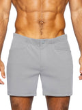 BIKE Athletic Men's activewear BAM207 Coaches Short 5 inch Inseam Color Color Gray
