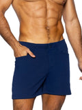 BIKE Athletic BAM207 Coaches Short 5 inch Inseam Color Color Navy