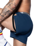 BIKE Athletic Men's activewear BAM216 Performance Jock Short - Color Navy
