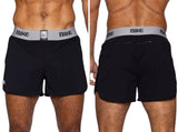 BIKE Athletic BAM225 Peek-a-boo Jock Short Color Black