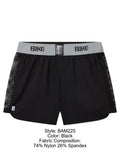 BIKE Athletic BAM225 Peek-a-boo Jock Short Color Black
