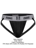 BIKE Athletic Men's Underwear BAS303 Classic Jockstrap Color Black