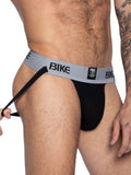BIKE Athletic Men's Underwear BAS303 Classic Jockstrap Color Black