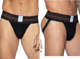 BIKE Athletic Men's Underwear BAS306 Original Number 10 Jockstrap - Color Color Black
