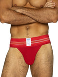 BIKE Athletic BAS306 Original Number 10 Jockstrap - Vibrant Color Red